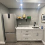 A basement kitchen renovated by Titan General